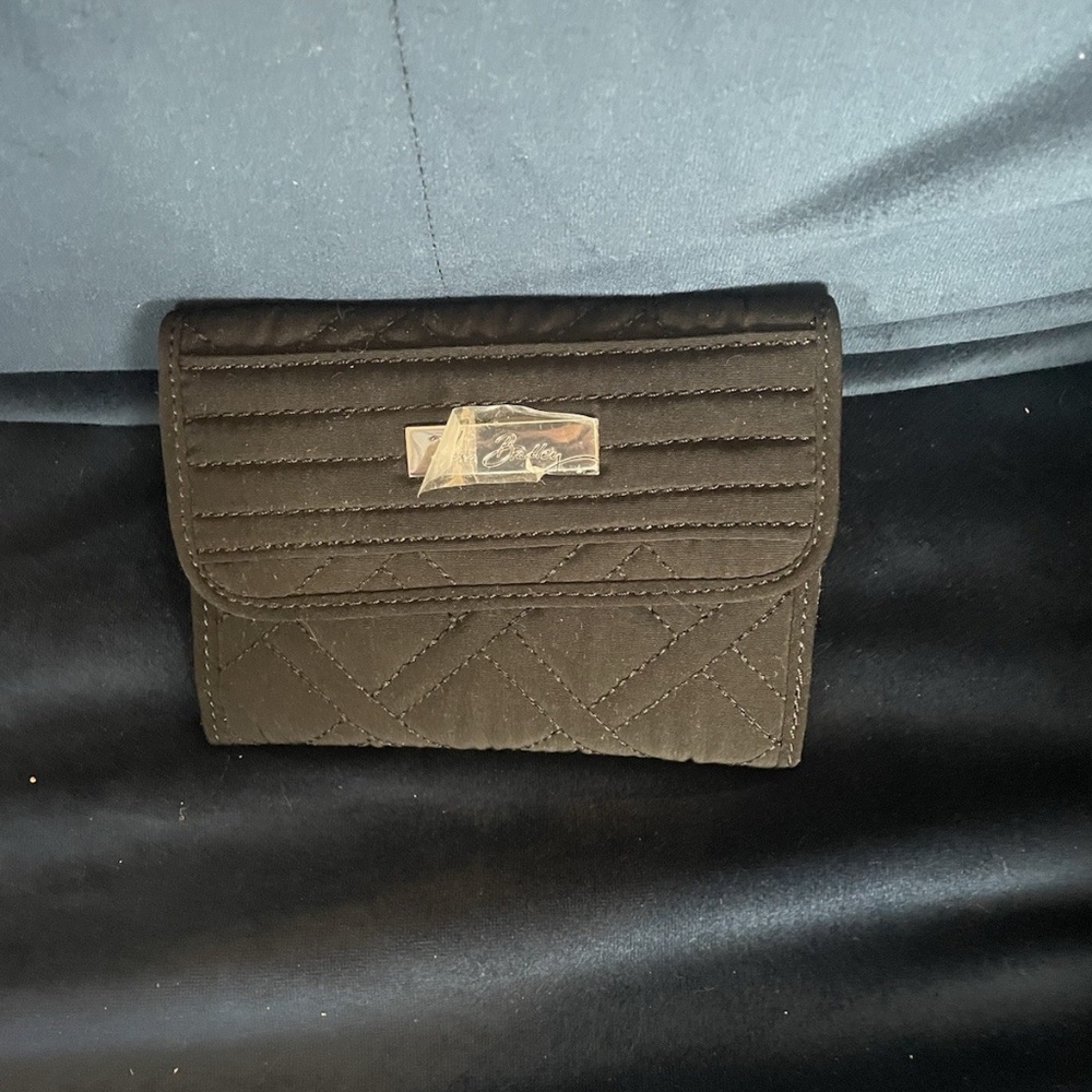 Vera Bradley Black Wallet